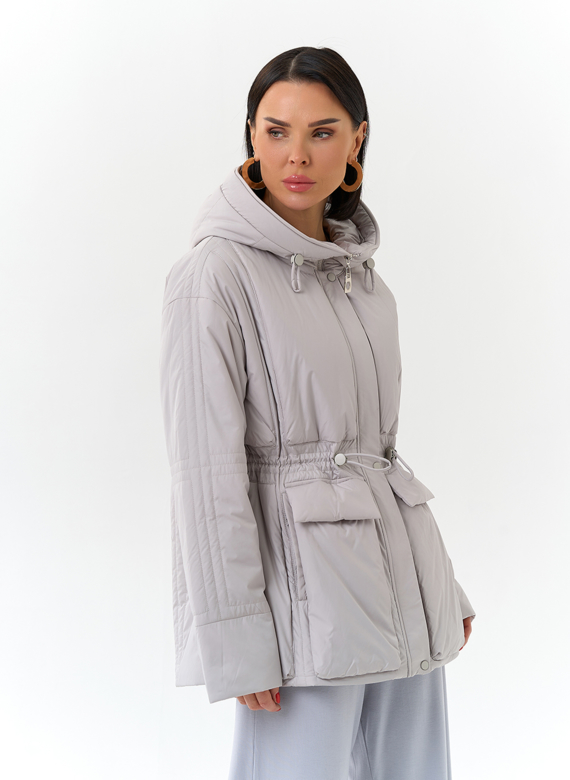 Женская куртка с капюшоном 