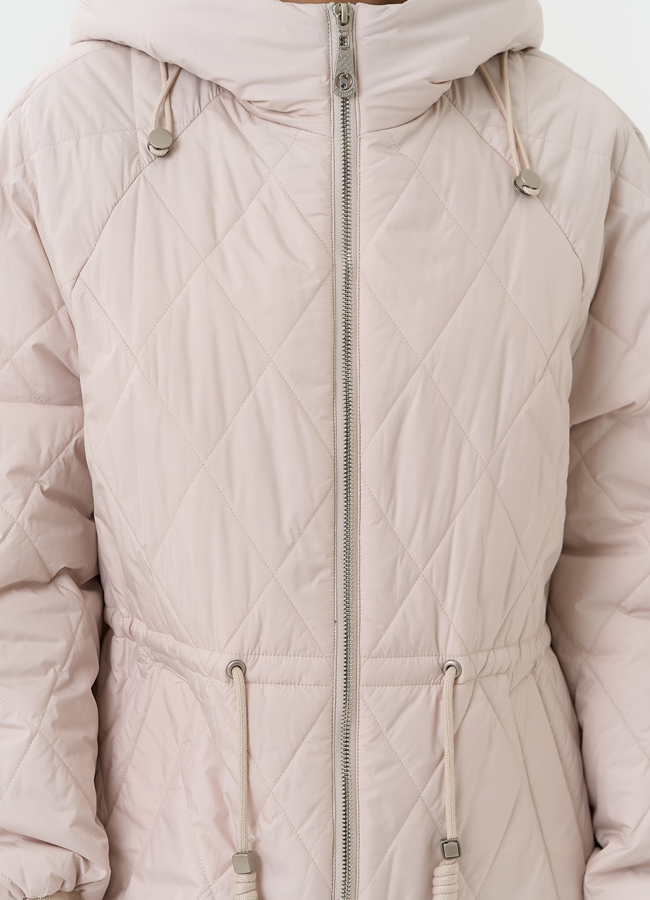 Женская куртка с капюшоном модель № 32506 универмаг малина