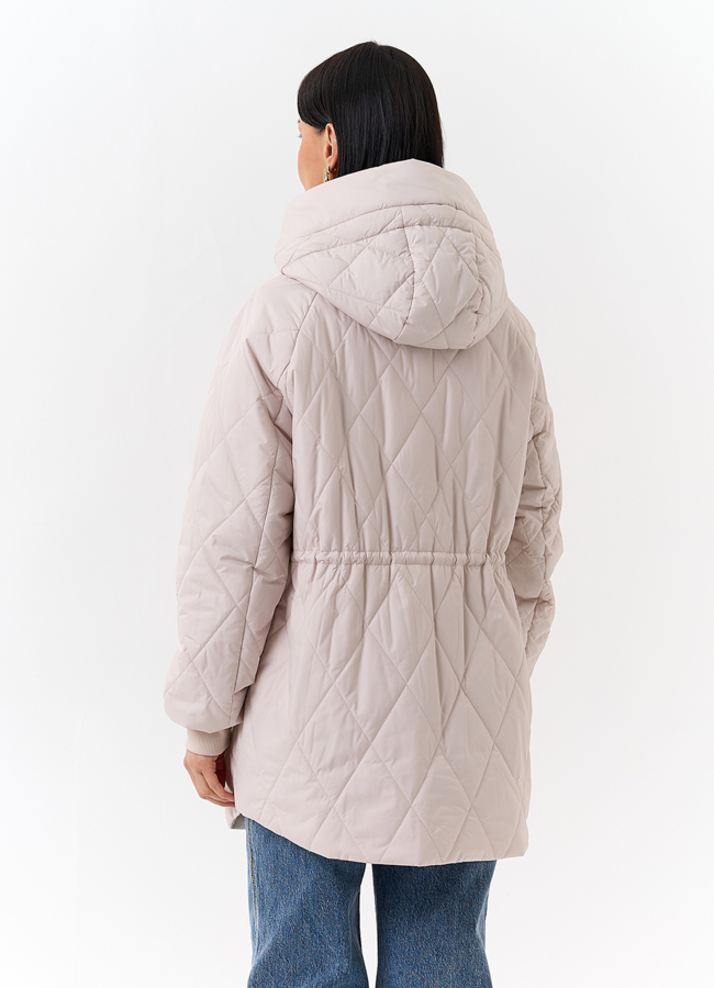 Женская куртка с капюшоном модель № 32506 в рассрочку