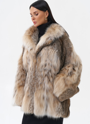 Шуба из рыси