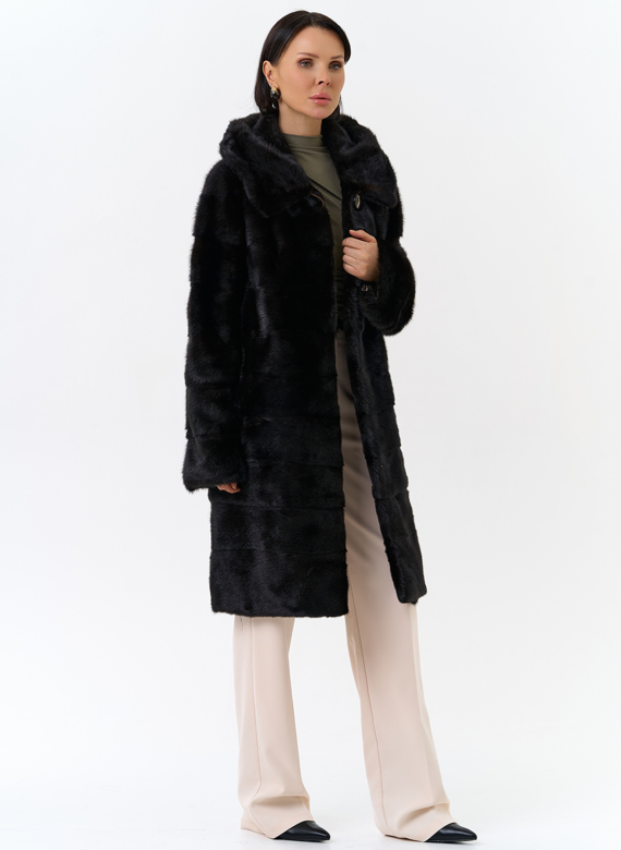 Шуба из норки