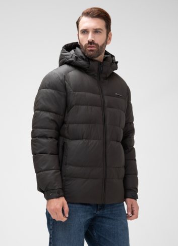 Мужской пуховик с капюшоном 